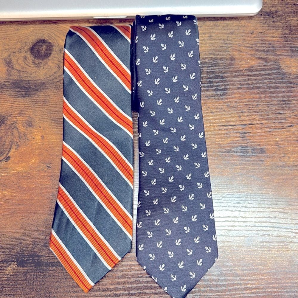 Banana Republic Factory‎ Set of 2 neckties OS